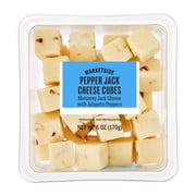 Marketside Cubed Pepper Jack Cheese Cup, 6 oz Plastic Cup (Refrigerated)