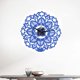thumbnail image 3 of Reloj de Pared Islámico, Relojes de para Musulmán Eid Ramadan, de Dormitorio, Cocina, Oficina en Casa Azul Baoblaze reloj de pared moderno, 3 of 7