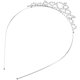 thumbnail image 4 of TINKSKY - Tiara con forma de corazón para niña de las flores, para bodas, fiestas, bodas, niñas (plata), 4 of 8