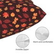 thumbnail image 3 of Kdxio fall Maple leaf Print Pillows Covers Cases Bedroom Decor Decoration Rectangle Two Sides Printed-20"x30", 3 of 6