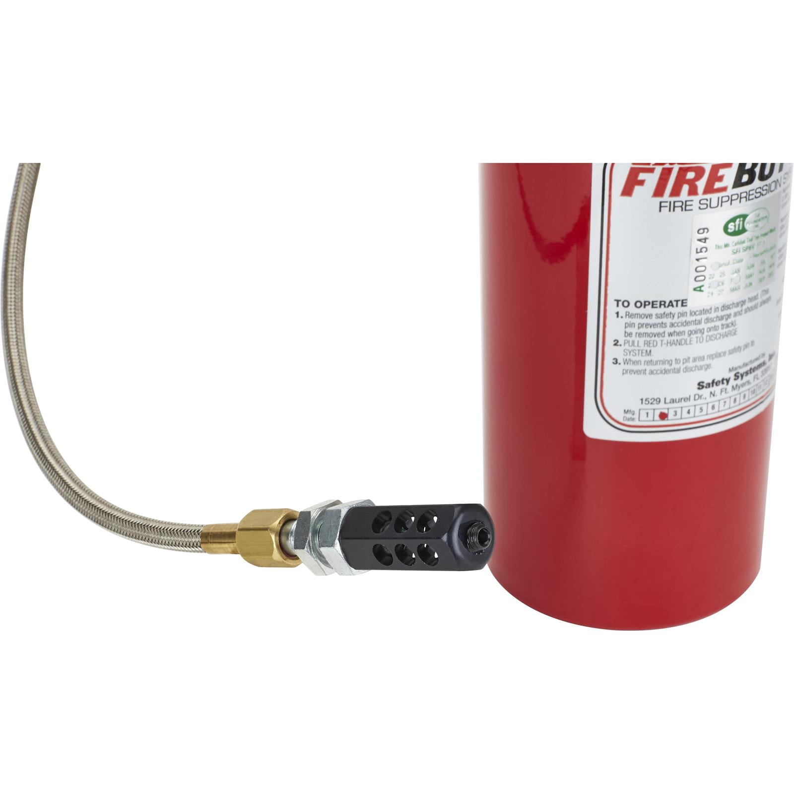 FireBottle AMSC500H Automatic Fire System, 5LB, SFI 17.3