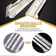 thumbnail image 3 of 2Pcs Household Drawer Rails Replacement Drawer Slides Detachable Sliding Rails, 3 of 3