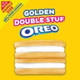 thumbnail image 6 of (3 pack) OREO Double Stuf Golden Sandwich Cookies, Family Size, 18.71 oz, 6 of 21