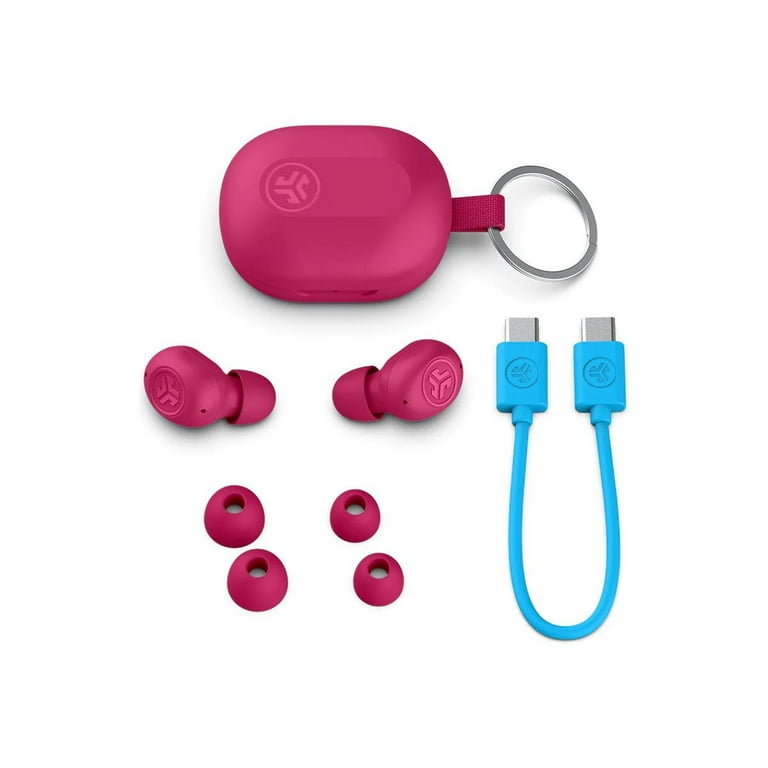 JBuds Mini True Wireless Earbuds Pink Walmart