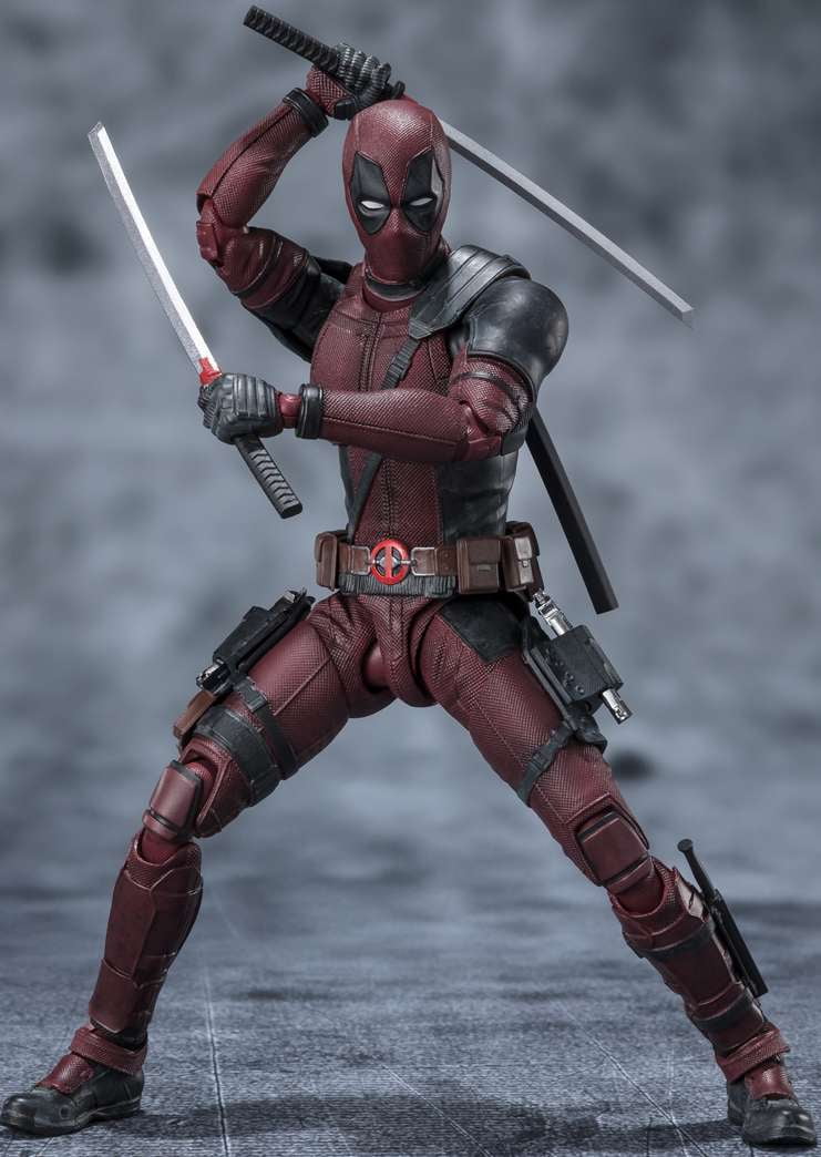 Bandai Japan Deadpool 2 Action Figure with Accessories and Effects