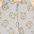 thumbnail image 4 of Disney Winnie the Pooh Long Sleeve Footies Coverall Romper With Headband (Baby Girls), 2 Piece Set, Sizes 3M-9M, 4 of 7