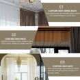 thumbnail image 3 of Miangastore Curtain Rod Holder Bracket Golden 4Pcs 3.73X1.57X0.79Inch, 3 of 8
