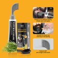 thumbnail image 4 of Easy One-Comb Men's Beard Dye & Mustache Color Kit - Natural Fruit & Vegetable Extracts for Black Hair - Permanent & Mess-Free Gray Coverage, 4 of 8