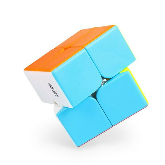 Joywa Magic Cube Second-order Magic Cube 2x2 Speed Puzzle Cube Rounded Corners multicolor