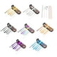 thumbnail image 4 of Worallymy, 3 uds., palillos, tenedor, cuchara, juego de cubiertos reutilizables, juego de cubiertos de acero inoxidable, utensilios de viaje para el hogar Worallymy JD735795186, 4 of 7