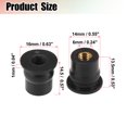 thumbnail image 5 of Unique Bargains 50 Pcs M6 6mm Convex Black Rubber Windscreen Windshield Screws Bolts Nut for Motorcycle, 5 of 6