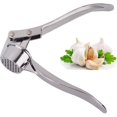 thumbnail image 1 of Professional Kitchen Garlic Press, Garlic Chopper Ginger Crusher, Heavy Duty Garlic Press, Garlic Crusher, User-Friendly Garlic Chopper, Easy to Clean and Durable, 1 of 5