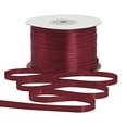 thumbnail image 2 of THEGLY 1/4 inch 200 Yard, Burgundy Satin Ribbon for Gift Wrapping,Wedding,Crafts,Christmas,Hair,Invitation Decorations and More, 2 of 7