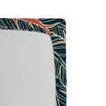 thumbnail image 2 of Ambesonne Feather Fitted Sheet, Modern, Queen Size, Black Scarlet Cream, 2 of 2