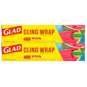 Glad Press'n Seal Plastic Food Wrap, 70 Sq Ft with Griptex Technology ...