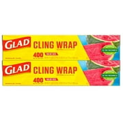 Glad ClingWrap Plastic Food Wrap (400 sq. ft., 2 pk.)