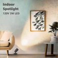 thumbnail image 2 of 1/2pcs LED Spot Lights Indoor, 3W Up Lights Indoor Floor Spotlight,3000K Uplights Indoor Accent Light, 2 of 2