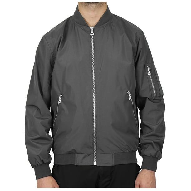 Galaxy by Harvic Men's Lightweight FullZip Windbreaker Jacket
