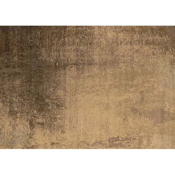 Ahgly Company Indoor Rectangle Oriental Brown Industrial Area Rugs, 3' x 5'