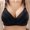 Black, variant on TopLLC Bras for Women Everyday Bras Woman Ladies Bra Without Steel Rings Medium Cup Large Size Breathable Gathered Underwear Daily Bra Without Steel Ring