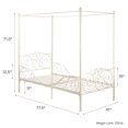 thumbnail image 2 of Canopy Metal Bed, 2 of 9