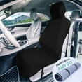 thumbnail image 3 of FH Group Neoprene Universsal Fit Car Seat Protector Waterproof & Sweatproof for Dog, Kid, Beach - 2Pc Black, 3 of 7