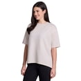 thumbnail image 5 of RBX Active Women's Super Soft Luxe Athleisure Fabric Oversized Short Sleeve T-Shirt, 5 of 6