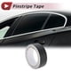 thumbnail image 3 of Cinta de franjas 10mx35mm Calcomanías de franjas para coches, motocicletas y carreras de barcos, pegatinas DIY Negro mate 1 Pc, 3 of 7