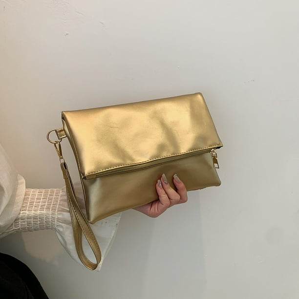 HonHaione Fashion Women Envelope Day Clutch Bag Leather Ladies