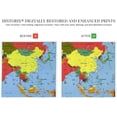 thumbnail image 3 of HISTORIX 2004 East Asia Map Poster Wall Art Print, 18 x 24 Inch, 3 of 3