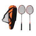 thumbnail image 2 of Badminton Racquet Set, Carbon Alloy Professional Badminton Racquet  For Gym, 2 of 8
