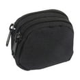 thumbnail image 1 of Monedero con trabilla para cinturón, minibolso para tarjetas, bolsa de cambio, monedero multifuncional, bolsa para cinturón al aire libre para escalad Negro shamjiam Monedero al aire libre, 1 of 8