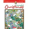 Dover Publications Entangled Christmas Adult Coloring book