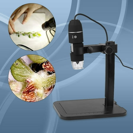 2 Mp Cmos Mini - USB Digital Microscope, 1000X Soled Portable USB Computer Microscope PC Video Camera, 8 LED 2MP USB 3D Digital Zoom Microscope Endoscope Magnifier Mini Microscope Camera