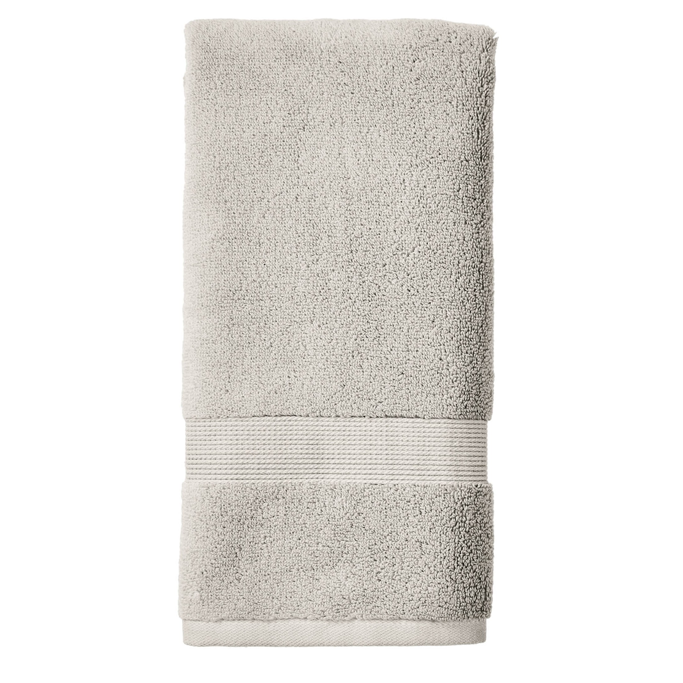 Better Homes & Gardens Signature Soft Solid 6 Piece Towel Set,Soft Silver
