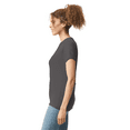 thumbnail image 4 of Gildan Softstyle Women’s T-Shirt, Semi-fitted 100% ring-spun cotton Tee, Charcoal Shirt Size-M, 4 of 5