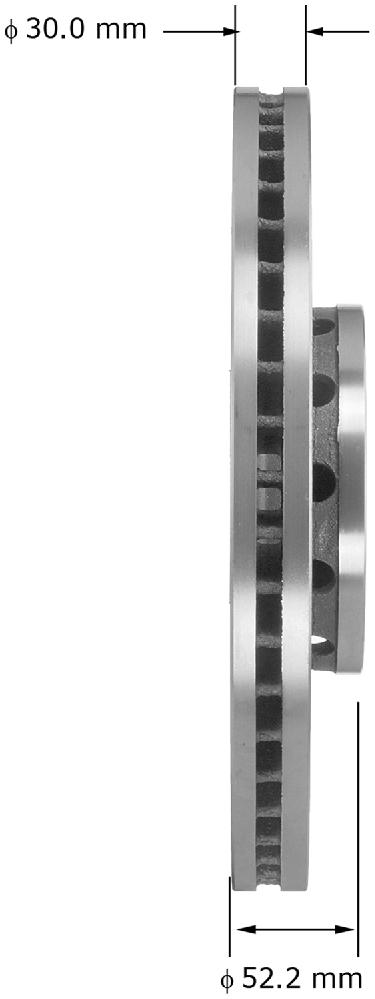 Bendix PRT5923 Premium Brake Rotor
