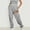 Gray, variant on AOOCHASLIY Women Fall Pants Clothes Womens Jogging Pants Casual Sweatpants with Pocket Elastic Waist Lounge Pants For Workout Running