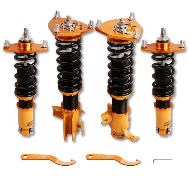 Maxpeedingrods 24 Façons Tube Double Réglable Coilover Amortisseur Trousse Complète pour Subaru BRZ Toyota 86