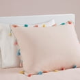 thumbnail image 3 of Gracie Mills Xylon Solid Tassel Comforter Set with Heart-Shaped Throw Pillow - GRACE-11782, 3 of 4