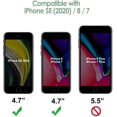 thumbnail image 2 of Silicone Case for iPhone SE 2nd Generation, iPhone 8 and iPhone 7, 4.7-Inch, Silky-Soft Touch Full-Body Protective Case, Shockproof Cover with Microfiber Lining (Seafoam), 2 of 7