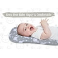 thumbnail image 5 of Bassinet Sheets for Baby Girl & Boy – 3-Pack Soft Fitted Bassinet Sheets, 100% Jersey Cotton, Breathable & Cozy, Fits 32x16x4 Inch Rectangle, Oval & Hourglass Mattresses, 5 of 6