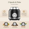 thumbnail image 6 of TINANA Countertop Blender with Grinder, 500W Smoothie Maker, 70 oz Pitcher, 2 Speeds & Pulse, Ice Crushing, Black, 6 of 9