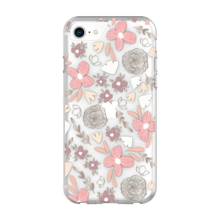 onn. Phone Case for iPhone 6/6s/7/8/SE - Tropical Pink Floral