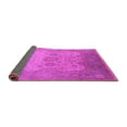 thumbnail image 2 of Ahgly Company Indoor Round Oriental Pink Industrial Area Rugs, 6' Round, 2 of 4