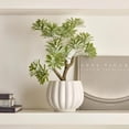 thumbnail image 2 of Bouclair Green Lotus in Ceramic Pot, 2 of 5