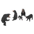 thumbnail image 3 of Bear Model Toys, Black Bear Family Figure 5pcs Plastic Gift Wild Animals Delicate Workmanship For Daily Playing, 3 of 8