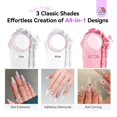 thumbnail image 3 of Kit de uñas acrílicas SAVILAND Essentials todo en 1 con lámpara de uñas de 88 W, 3 of 7