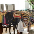 thumbnail image 5 of Yayeee Tablecloths 54" x 54" Rectangle Wrinkle Resistant Party Table Cover, Bright Skeleton, 5 of 8