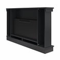 thumbnail image 6 of Waverly Wide Mantel with Linear Electric Fireplace &amp; Crystal Ember Bed, Black, 6 of 9